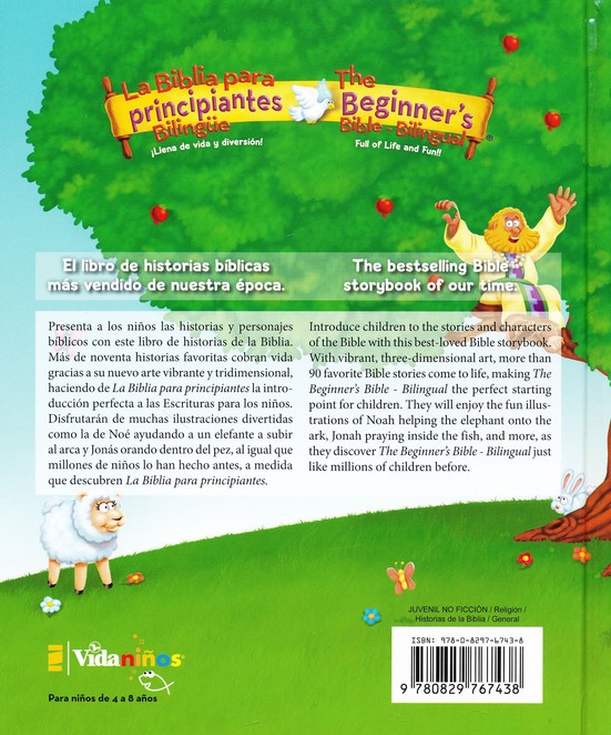 La Biblia para Principiantes, Bilingue, Español/Inglés