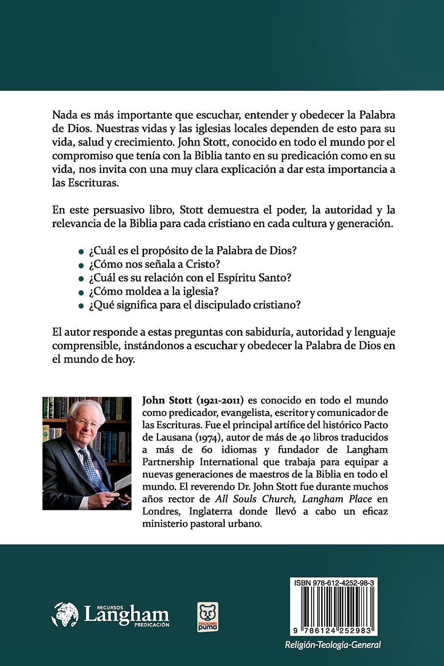 La Palabra de Dios Para El Mundo de Hoy