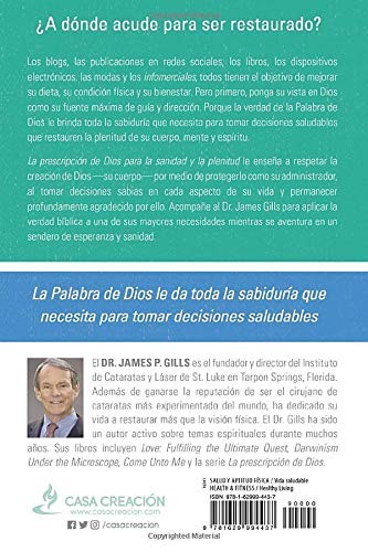 La prescripción de Dios para la sanidad y la plenitud