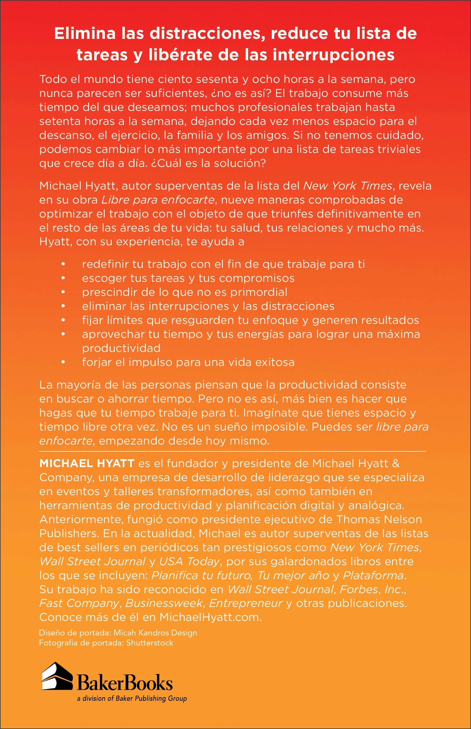 Libre para enfocarte