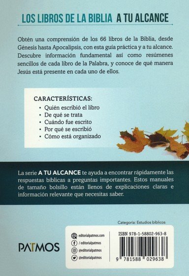 Los libros de la Biblia a tu alcance