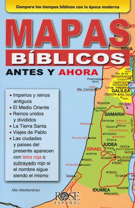Mapas Bíblicos Antes y Ahora