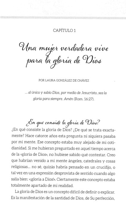 Mujer verdadera