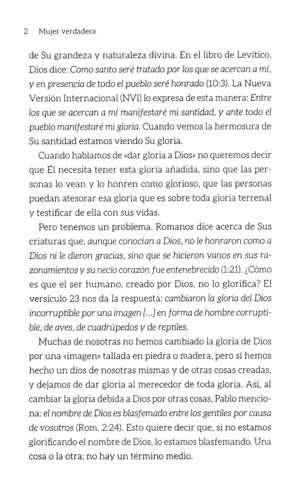 Mujer verdadera