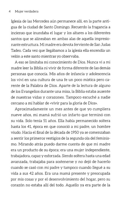 Mujer verdadera