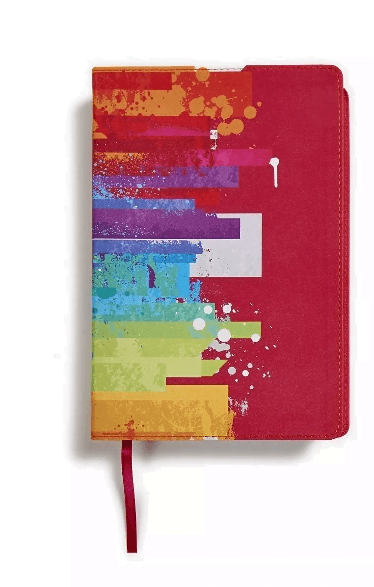 Ntv Biblia De Estudio Arco Iris, Acuarela S/ Frambuesa Si