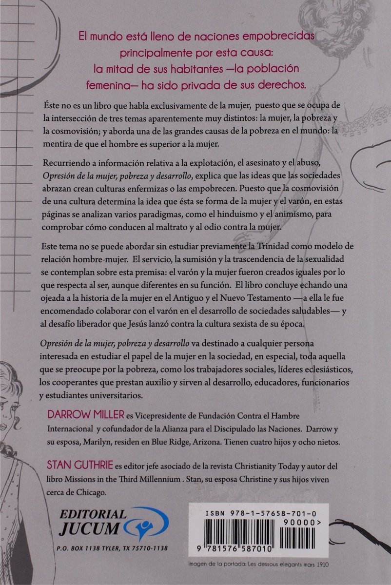Opresión de la mujer, pobreza y desarrollo