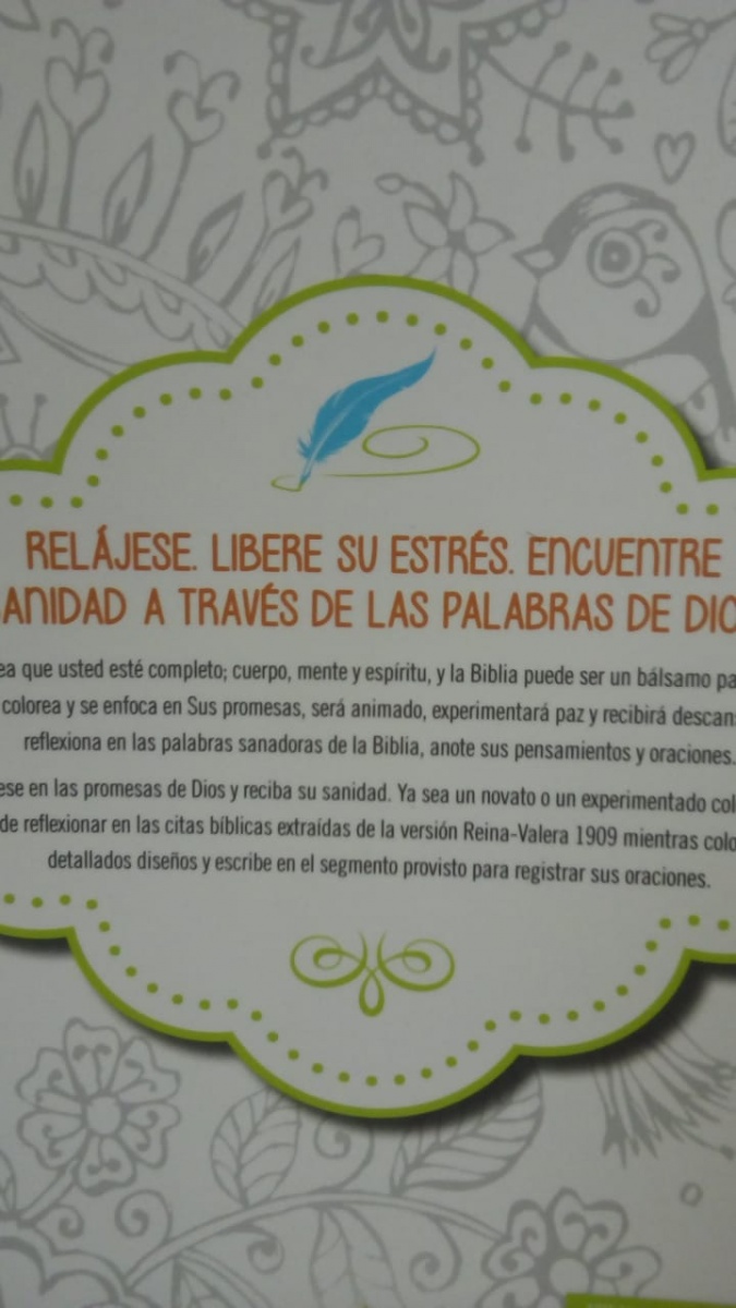 Palabras Que Sanan, Diario De Oración Y Libro De Colorear