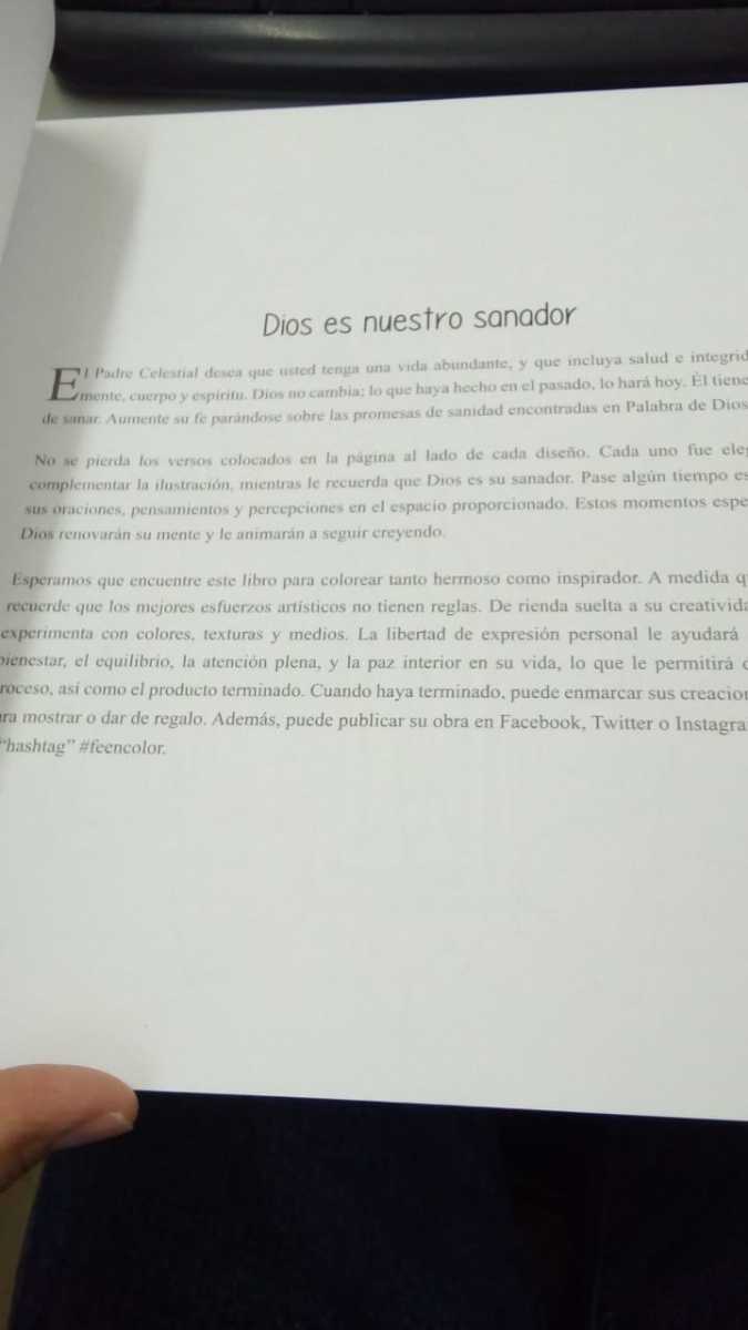 Palabras Que Sanan, Diario De Oración Y Libro De Colorear