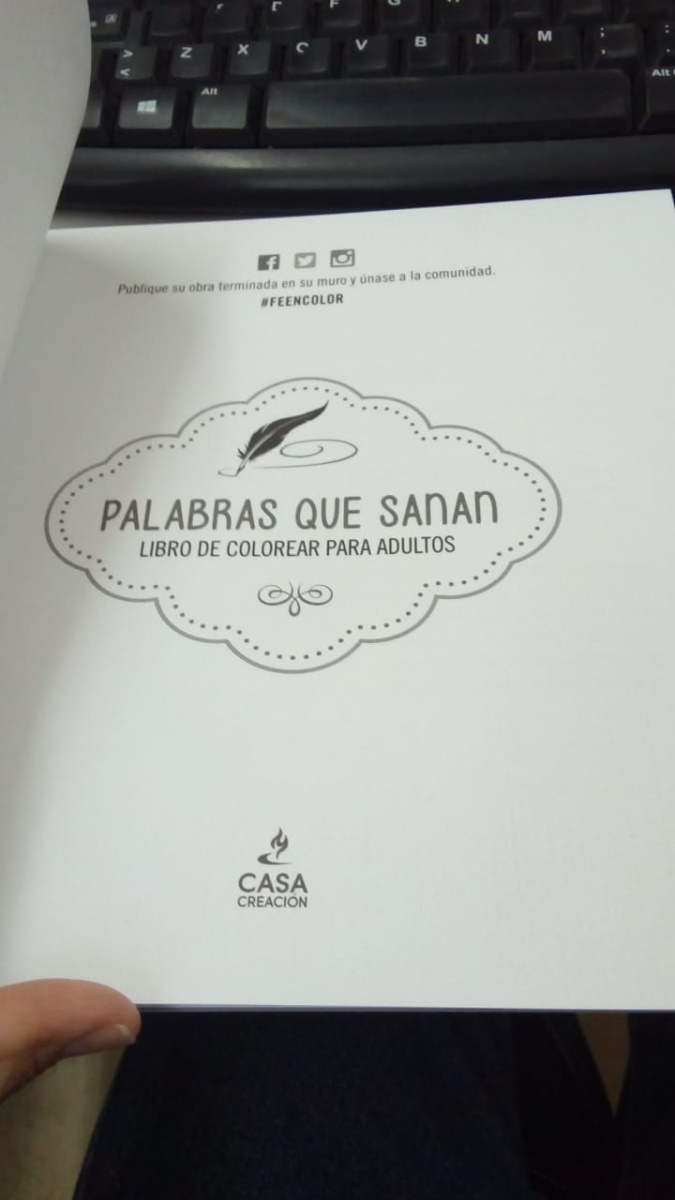 Palabras Que Sanan, Diario De Oración Y Libro De Colorear