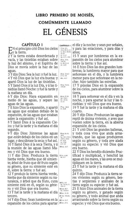 RV 1909 Biblia Clásica con Referencia negro imitación piel