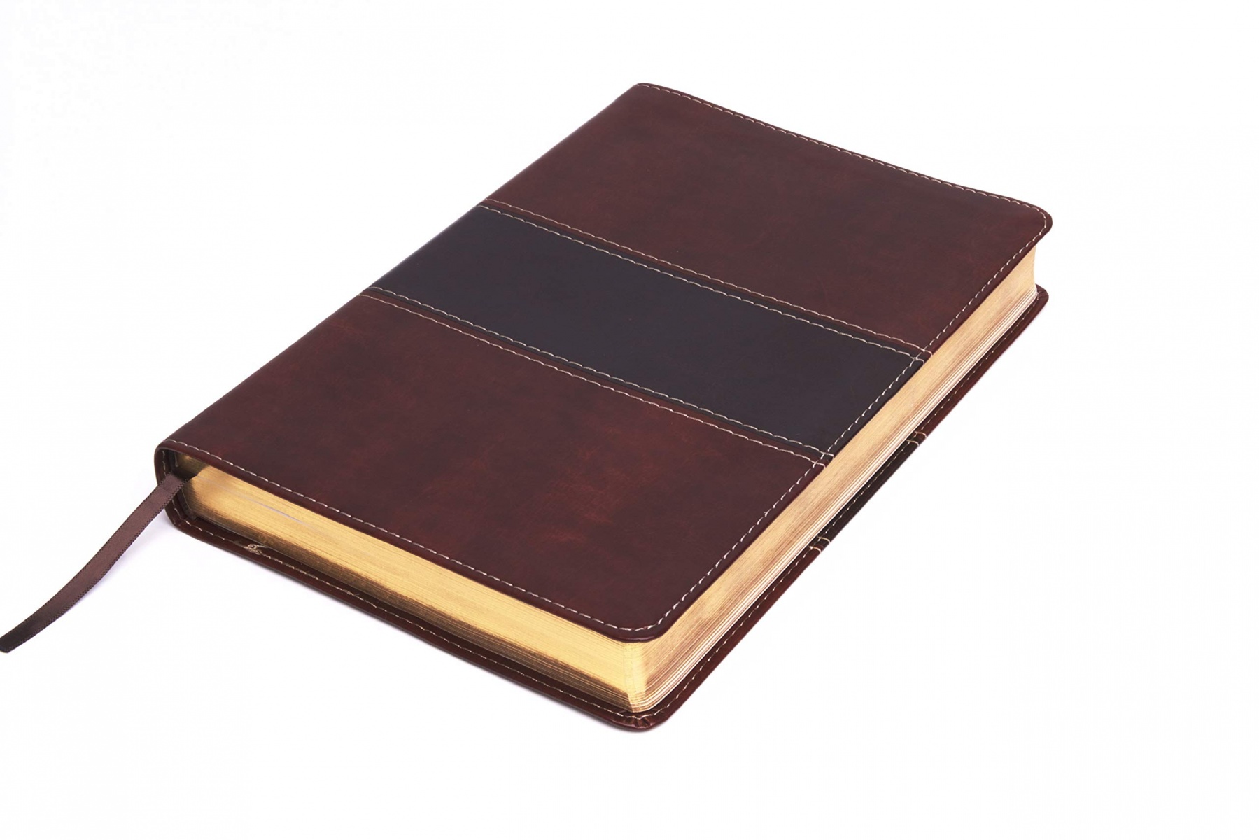RVR 1960 Biblia del Pescador letra grande, caoba símil piel