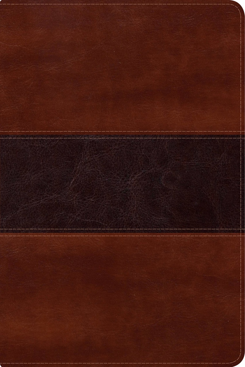 RVR 1960 Biblia del Pescador letra grande, caoba símil piel