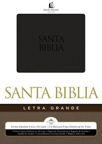 RVR 1960 Biblia letra grande Piel italiana
