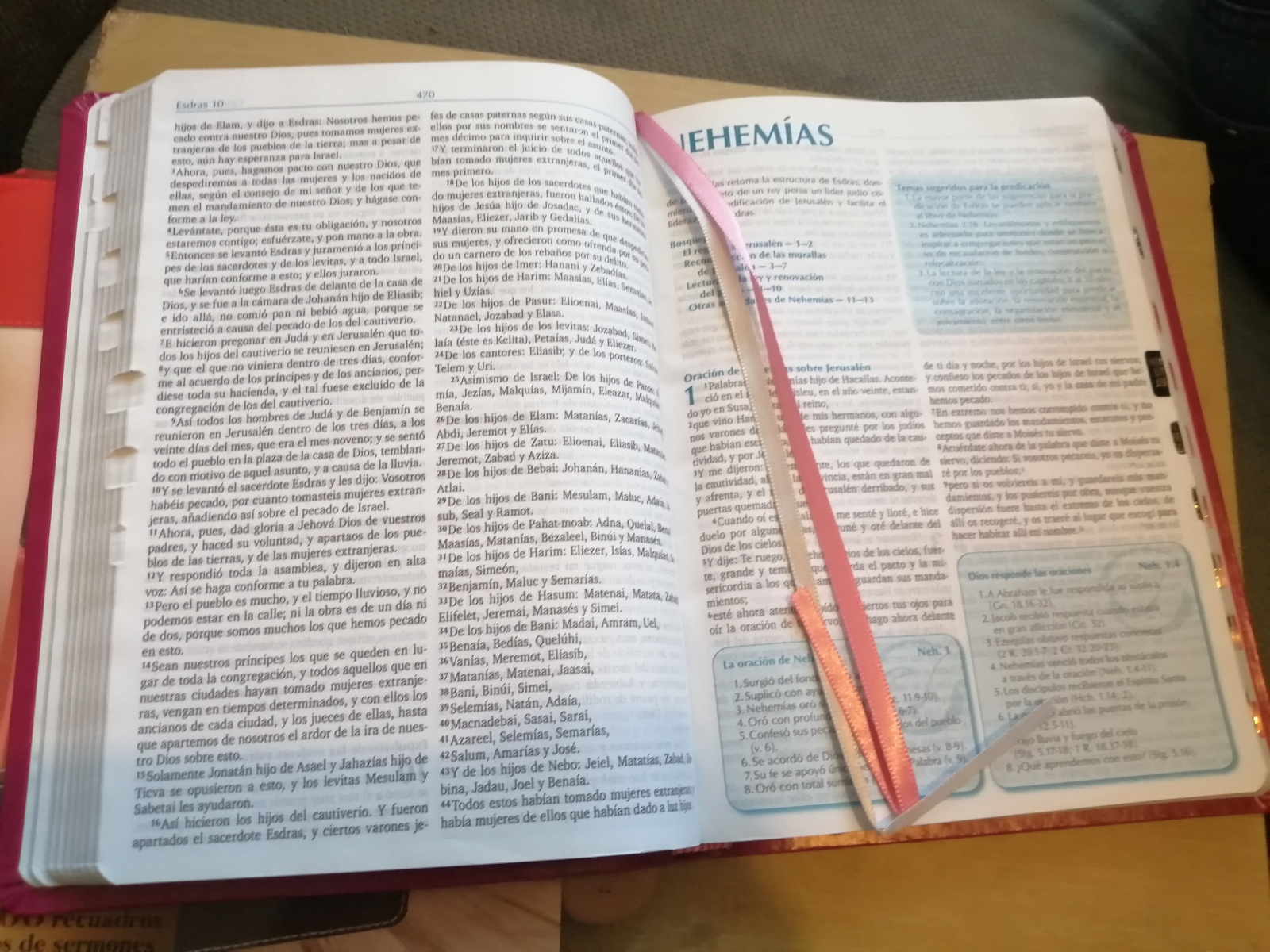 Rvr60 Biblia De La Predicación Púrpura Con Índice