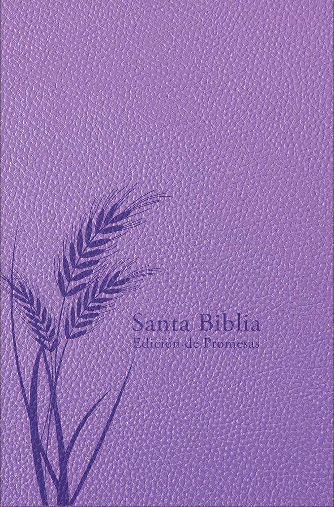 RVR60 Biblia de Promesas Tamaño Manual Edición Lavanda con Cierre