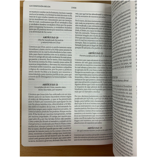 Lbla La Biblia de Estudio de la Reforma Símil Piel Ciruela - Image 8
