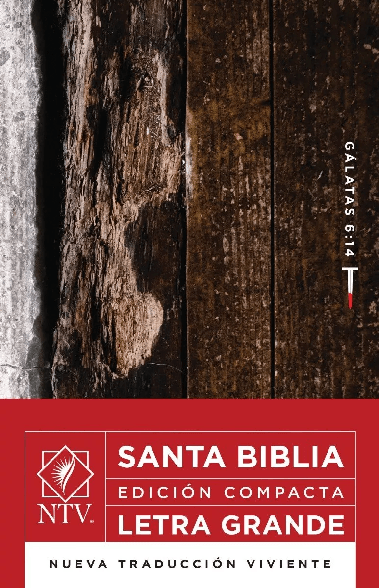 Santa Biblia Ntv, Edición Compacta Letra Grande, Gál 6:14