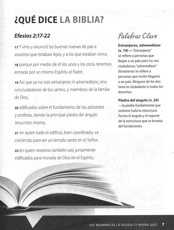 Soy Miembro de la Iglesia ¿Y Ahora Qué?