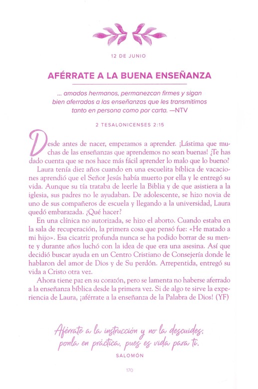 Un año con Dios: 365 devocionales para inspirar tu vida