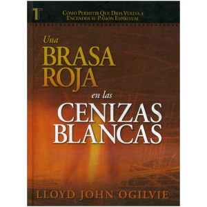 Una Brasa Roja En Las Cenizas Blancas