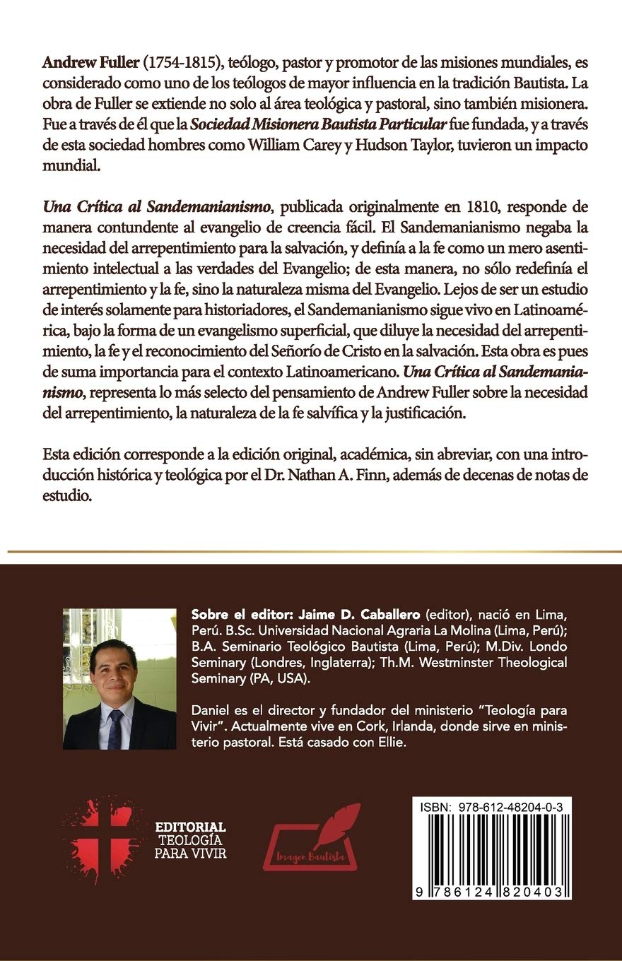 Una Critica Al Sandemanianismo