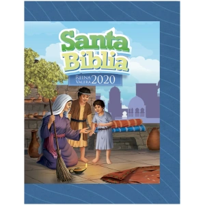 Biblia RVR2020 Para Niños Tapa Dura Azul