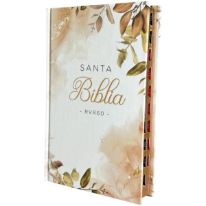 Biblia RVR1960 Letra Grande Tapa Dura Otoño Índice 12pt