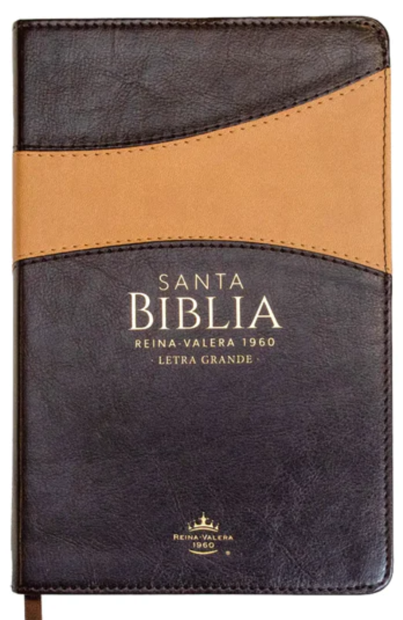 Biblia RVR1960 Duotono Café índice Letra Grande 12.5pt 065PJR