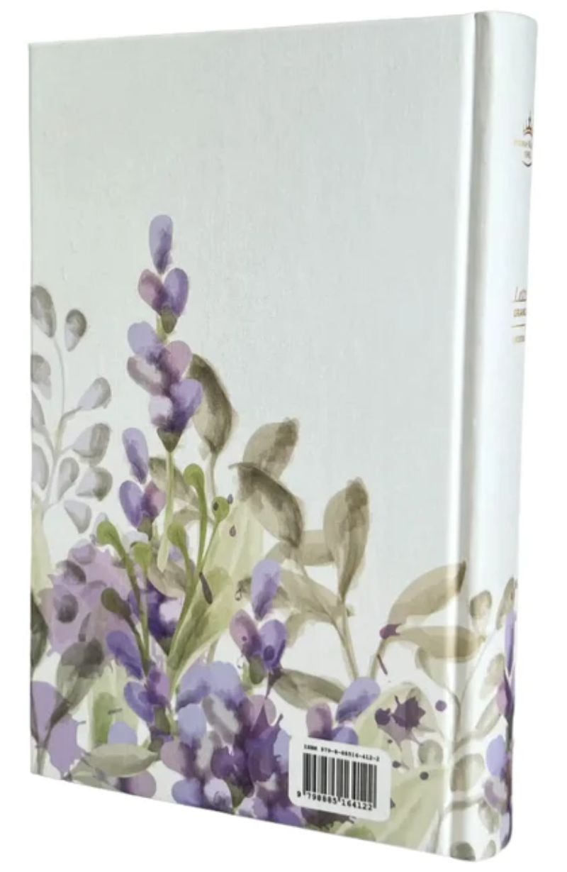 Biblia RVR1960 Manual Letra Grande Lavanda Tapa Dura 12pt - Image 2