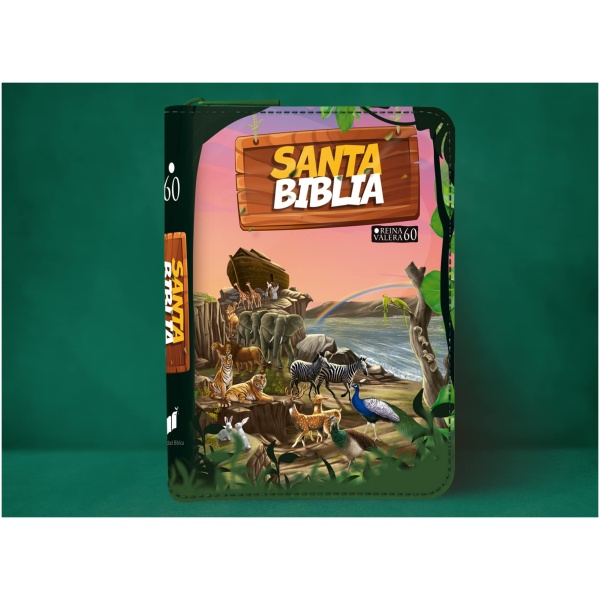 Biblia RVR1960 Para Niños Vinilo Con Cierre - Image 2