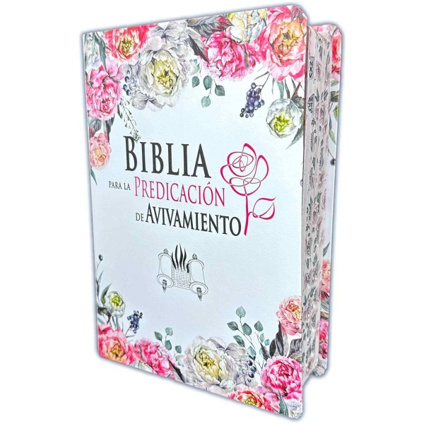 Biblia RVR1960 Para La Predicación De Avivamiento Flores RVR086cLGEE