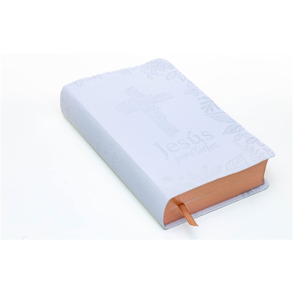 Biblia RVR1960 De Promesas Jesús Para Todos Manual Marfil Índice Cierre 12pt - Image 2