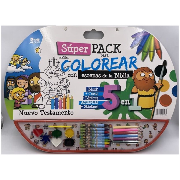 Súper Pack Para Colorear Nuevo Testamento