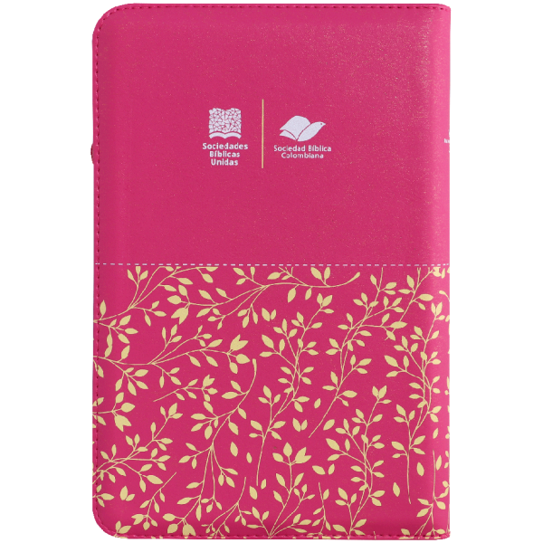 Biblia Rvr1960 Mediana Letra Grande Fucsia Hojitas Rvr065czl - Image 4