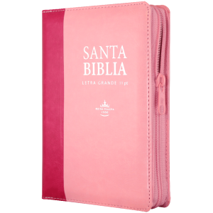 Biblia RVR1960 Chica Imitación Piel Rosa Rosa 11pt RVR046cLSGIPJRZTI PU