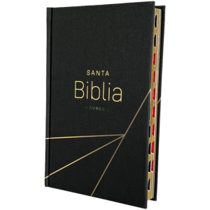 Biblia RVR1960 Letra Grande Tapa Dura Negro Moderno Índice 12pt