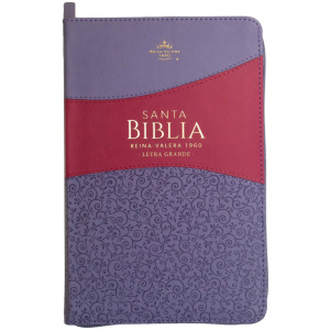 Biblia RVR1960 Lila Morado Cierre Manual Cierre Índice 12.5pt 065PJR