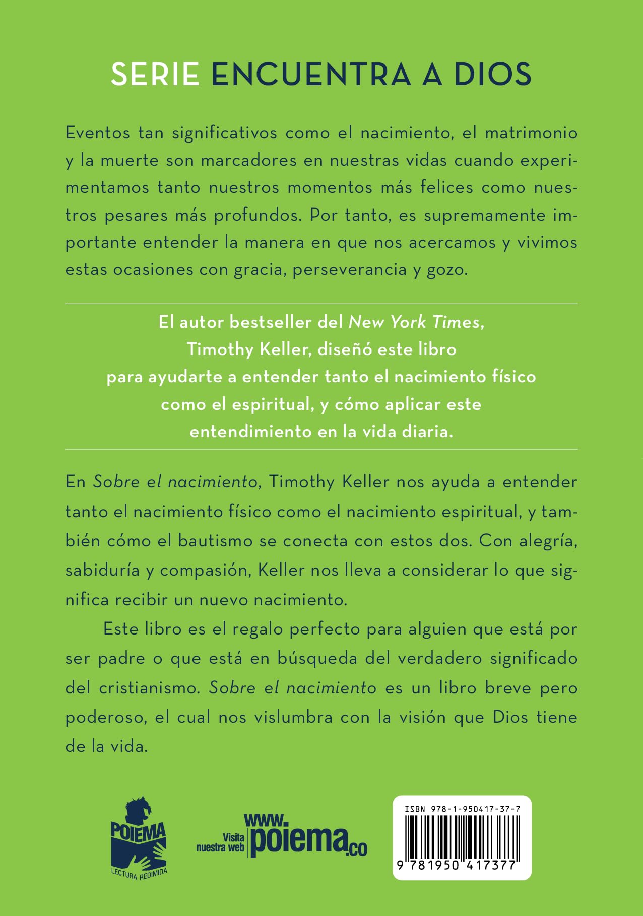 Sobre El Nacimiento, Encuentra a Dios