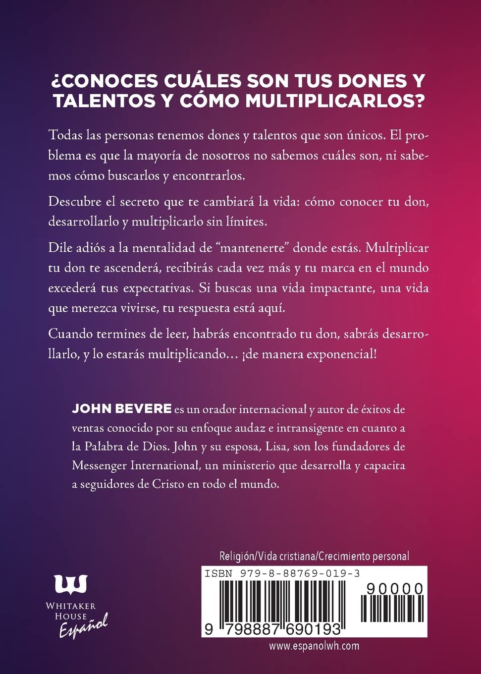 X: Multiplique El Potencial Que Dios Le Dio