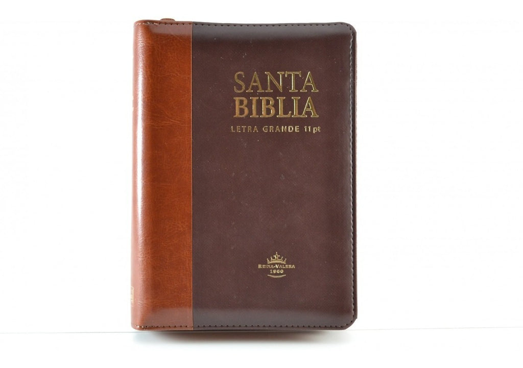 Biblia RVR1960 Chica Marrón Cierre Indice RVR046cLSGiPJRZTI