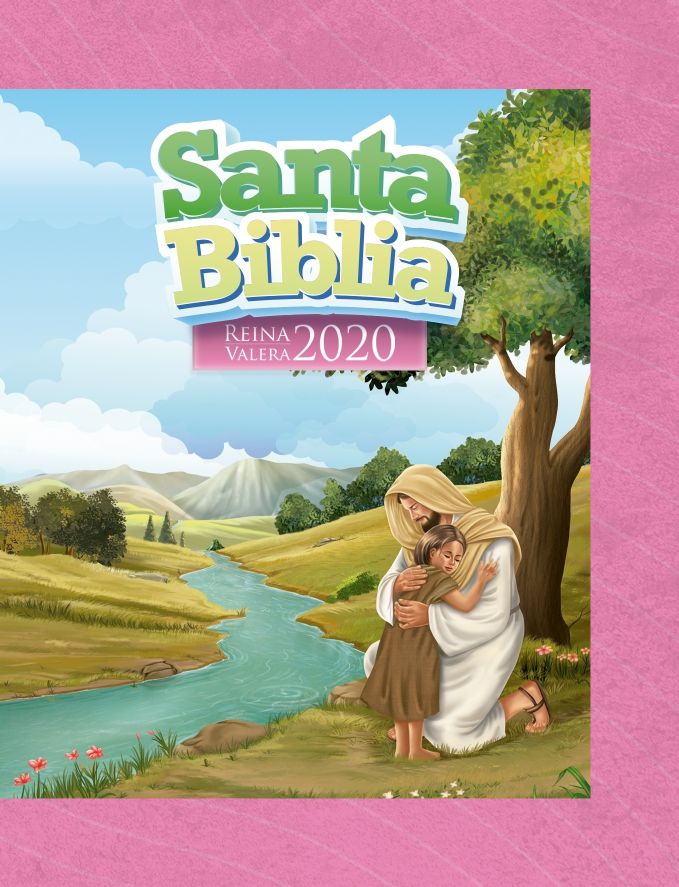 Biblia RVR2020 Para Niñas Tapa Dura Rosada