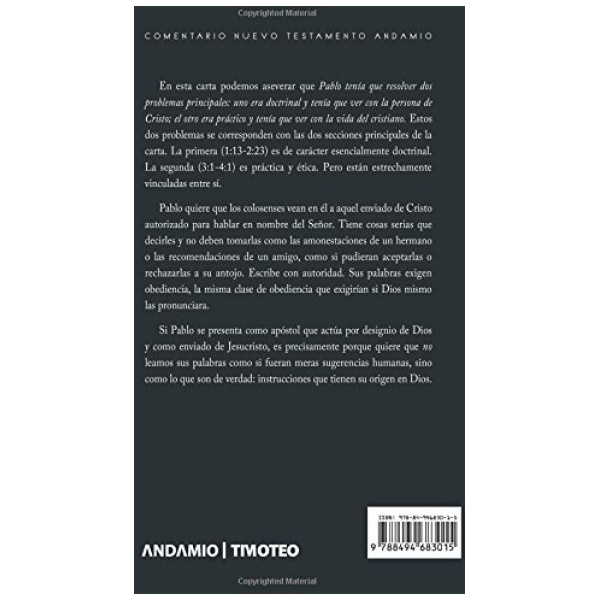 Comentario Colosenses NT Andamio - Image 2