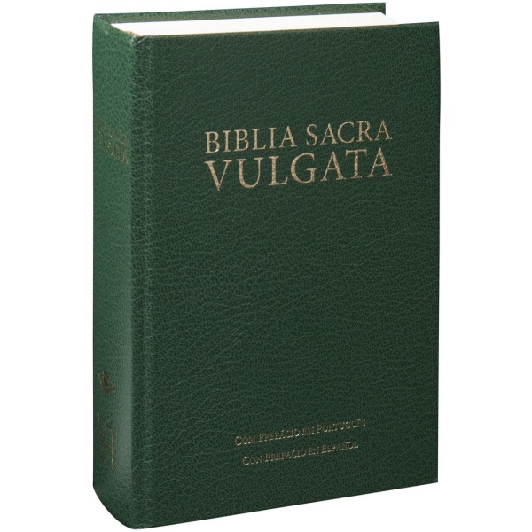 Biblia Sacra Vulgata Tapa Dura Verde