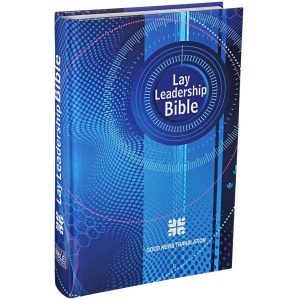 Biblia GNB Liderazgo Inglés Mediana Tapa Dura Azul 12pt