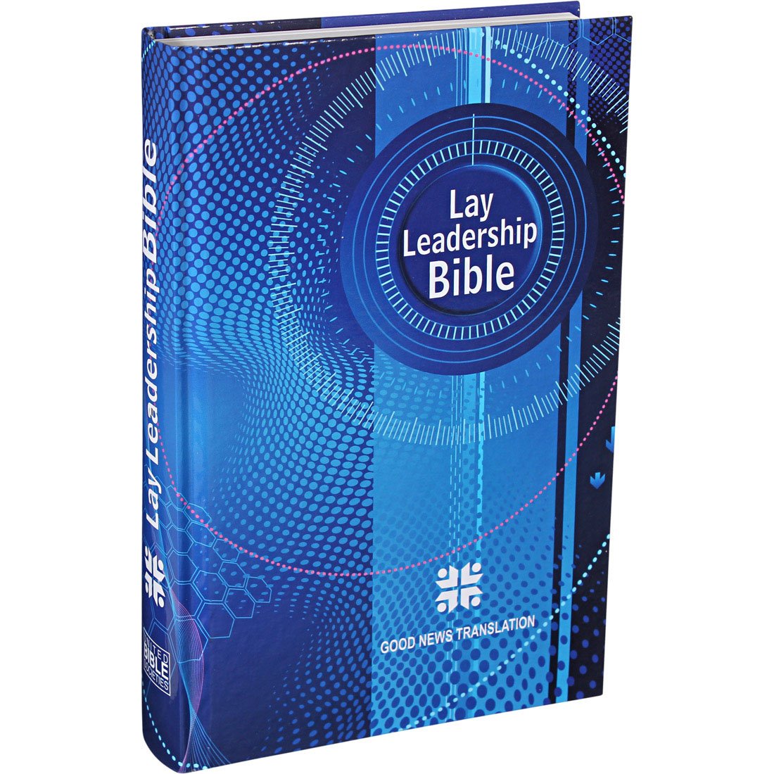 Biblia GNB Liderazgo Inglés Mediana Tapa Dura Azul 12pt
