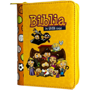 Biblia RVR1960 Mi Gran Viaje Amarillo Cierre