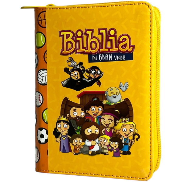 Biblia RVR1960 Mi Gran Viaje Amarillo Cierre