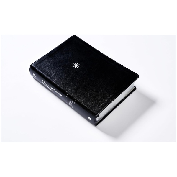 Biblia Nbla Cronológica De Estudio Negra Imitación Piel - Image 3