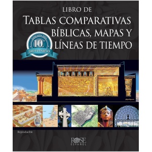 Libro De Tablas Comparativas Bíblicas, Mapas Y Líneas De Tiempo, Lujo